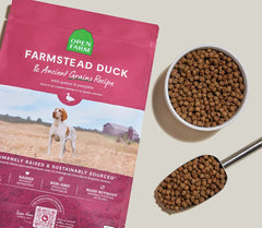 Farmstead Duck Ancient Grains Dog Kibble