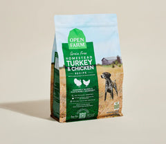 Homestead Turkey & Chicken Grain-Free Dog Kibble