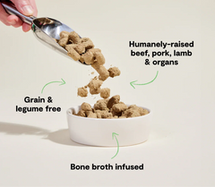RawMix Front Range Freeze Dried Raw Morsels for Dogs