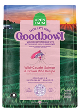 Goodbowlâ„¢ Wild-Caught Salmon & Brown Rice Cat Kibble