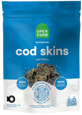 Dehydrated Cod Skins Treats