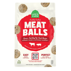 Grass-Fed Beef & Pork Freshly Crafted Meatballs for Dogs