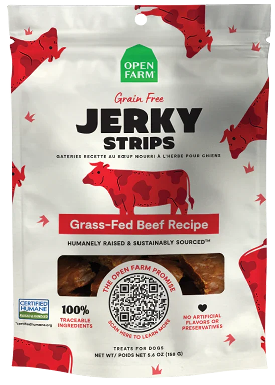 Grain-Free Grass-Fed Beef Jerky Strips