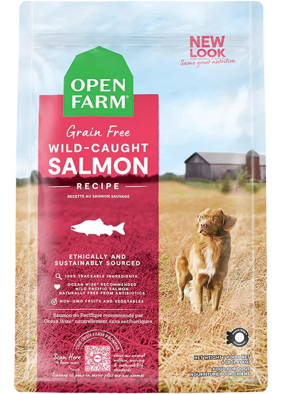 Wild-Caught Salmon Grain-Free Dog Kibble