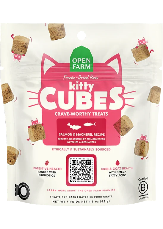 Salmon & Mackerel Kitty Cube Treats