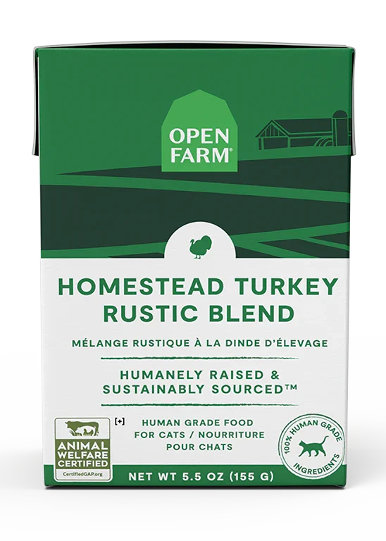 Homestead Turkey Rustic Blend Wet Cat Food