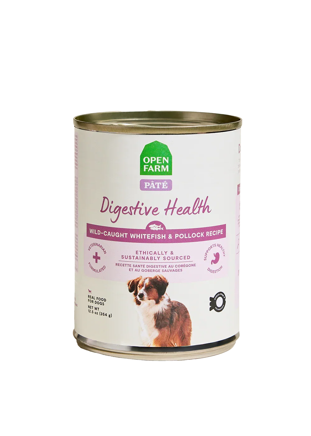 Wild-Caught Whitefish & Pollock Digestive Health Pâté for Dogs
