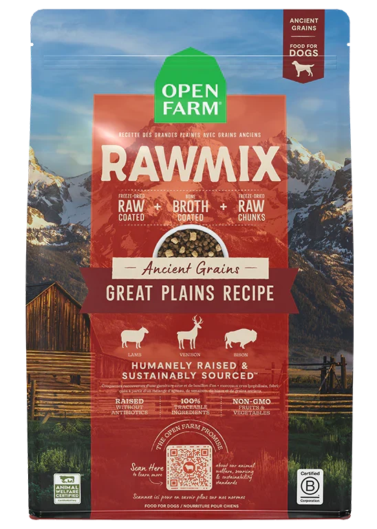 RawMix Great Plains Ancient Grains Dog Kibble