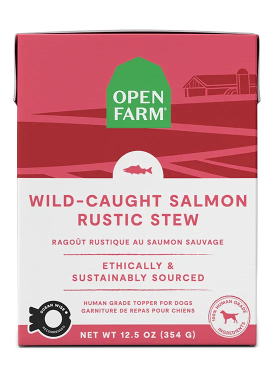 Wild-Caught Salmon Rustic Stew Topper for Dogs