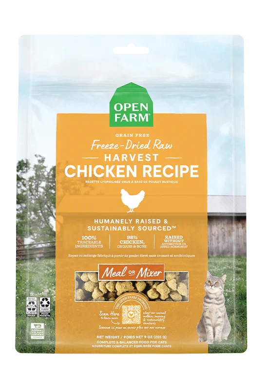 Harvest Chicken Freeze Dried Raw Morsels for Cats