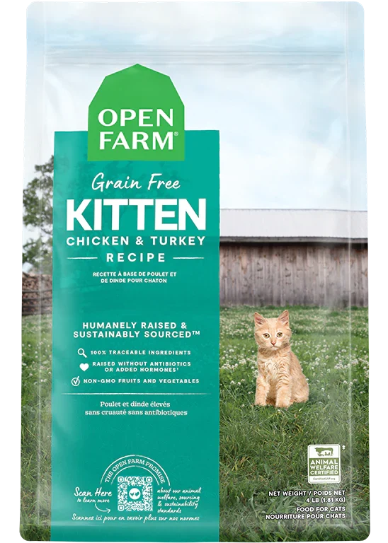 Chicken & Turkey Grain-Free Kitten Kibble