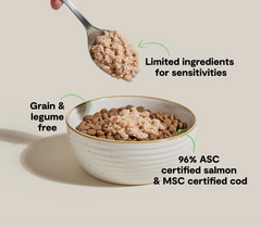 Salmon & Cod Topper for Cats