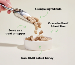 Goodbowl™ Grass-Fed Beef Freeze Dried Raw Morsels for Dogs