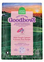 Goodbowl™ Wild-Caught Salmon & Brown Rice Cat Kibble
