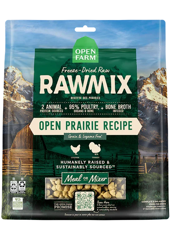 RawMix Open Prairie Freeze Dried Raw Morsels for Dogs