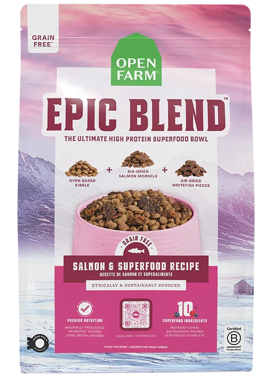 Epic Blend Salmon & Superfood Grain-Free Dog Kibble