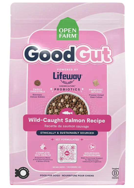 GoodGut Wild-Caught Salmon Dog Kibble