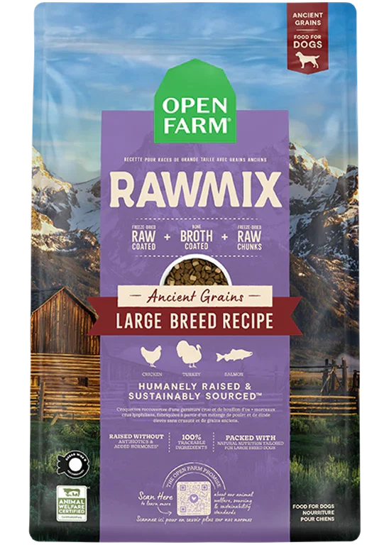 RawMix Large Breed Ancient Grains Dog Kibble