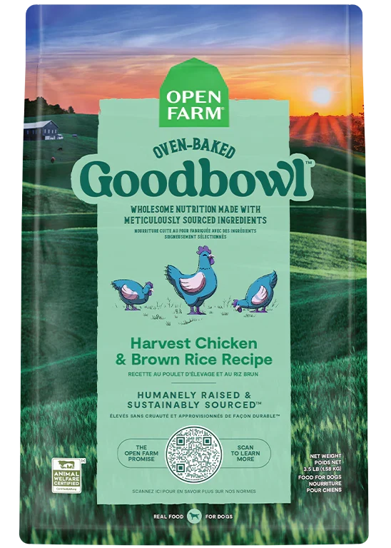 Goodbowl™ Harvest Chicken & Brown Rice Dog Kibble