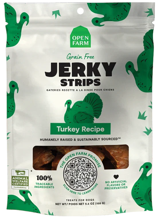 Grain-Free Turkey Jerky Strips