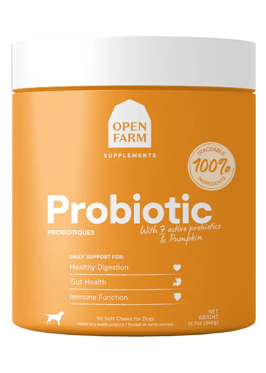 Probiotic Food Supplement Chews for Dogs