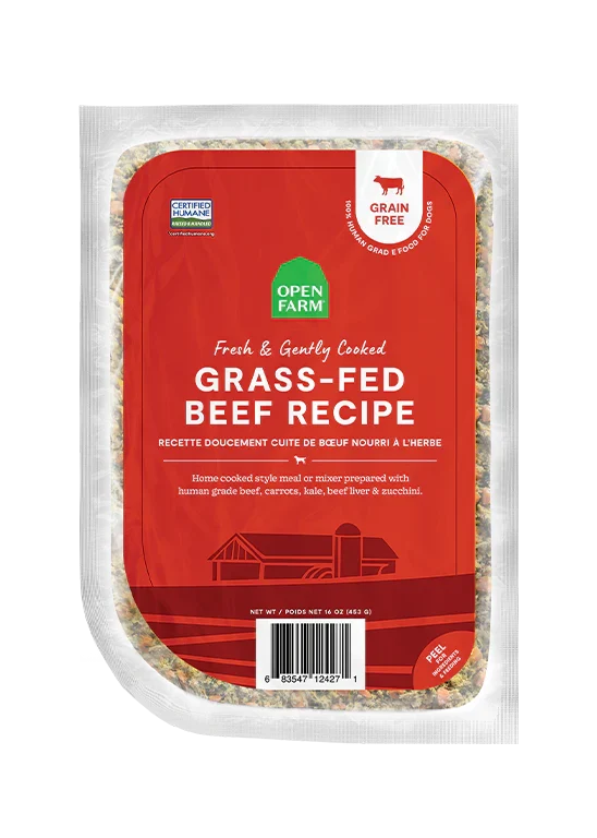Grass-Fed Beef Grain-Free Freshly Crafted Dog Food