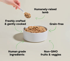 Pasture-Raised Lamb Freshly Crafted Dog Food