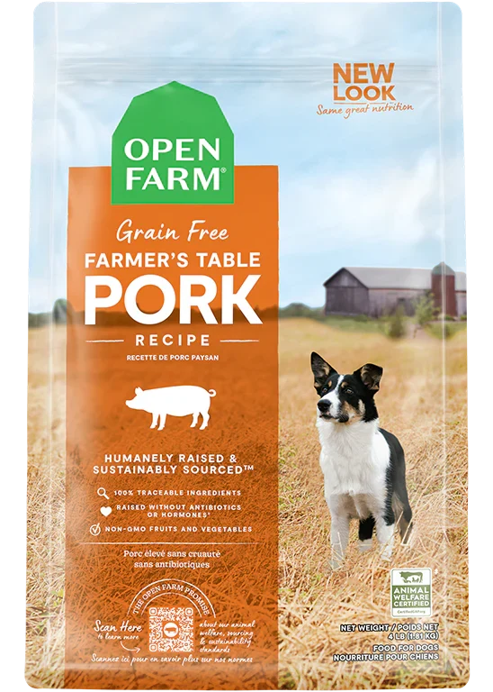 Farmer's Table Pork Grain-Free Dog Kibble