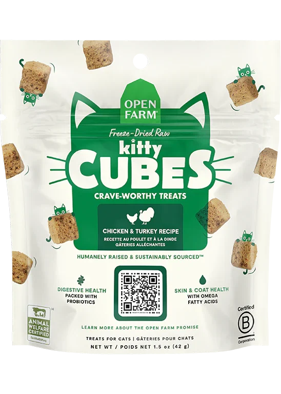 Chicken & Turkey Kitty Cube Treats