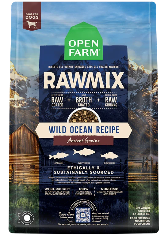 RawMix Wild Ocean Ancient Grains Dog Kibble