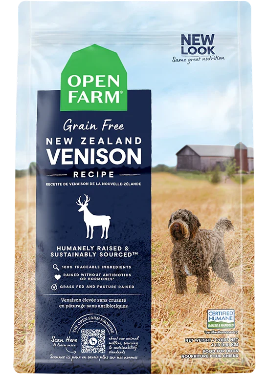 New Zealand Venison Grain-Free Dog Kibble