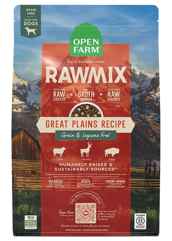 RawMix Great Plains Grain-Free Dog Kibble
