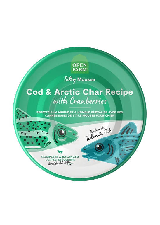Icelandic Cod & Arctic Char Wet Food for Dogs