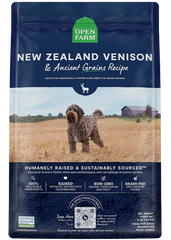 New Zealand Venison & Ancient Grains Dog Kibble