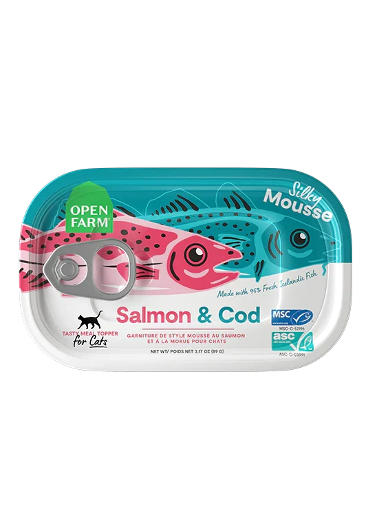 Salmon & Cod Topper for Cats