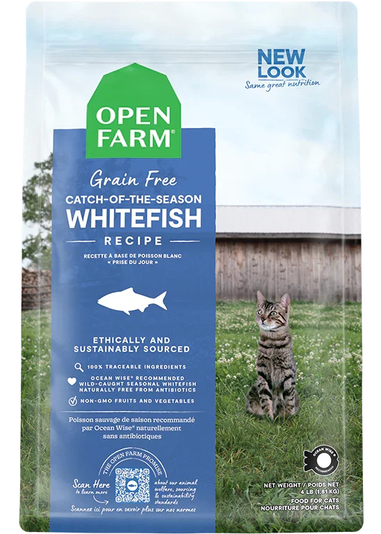 Whitefish Grain-Free Cat Kibble