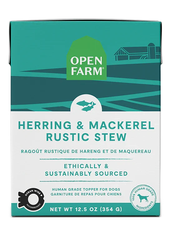 Herring & Mackerel Rustic Stew Topper for Dogs