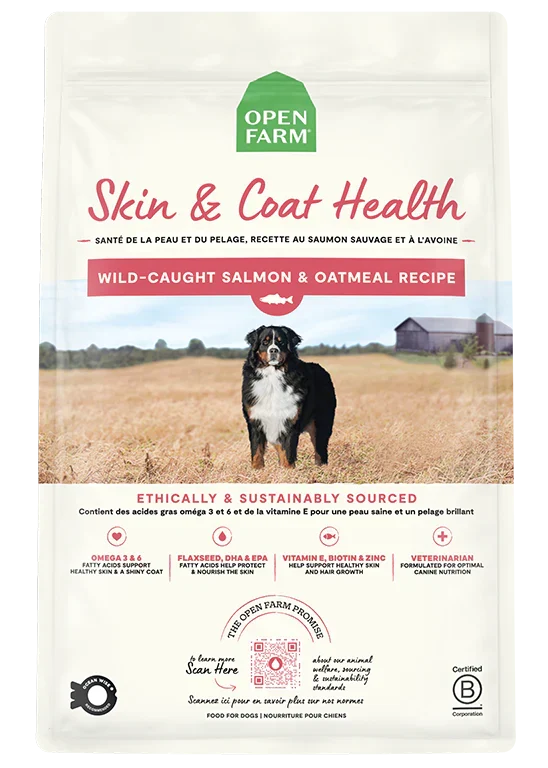 Salmon & Oatmeal Skin & Coat Health Dog Kibble