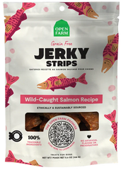 Grain-Free Wild-Caught Salmon Jerky Strips